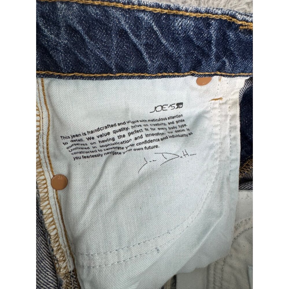 Joes Collectors Edition Distressed Denim Shorts Womens Size 25 Blue Raw Hem NWT - Picture 14 of 16